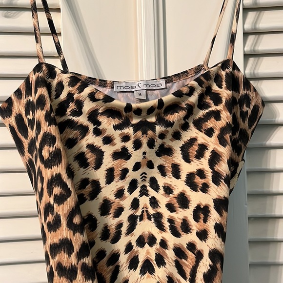 Body Con Leopard Print Party Dress - Picture 11 of 13
